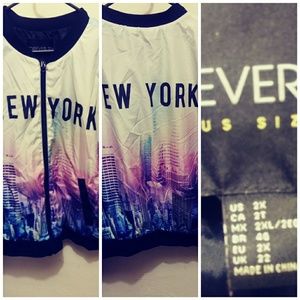 Forever 21 New York windbreaker